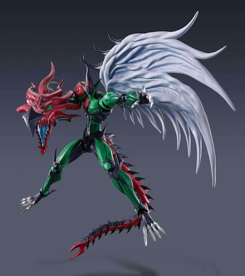 Tamashi Nations Yu-Gi-Oh Yu-gi-oh S.h. Monsterarts Elemental Hero Flame Wingman Фигура За Действие 19см