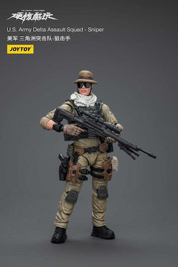 Hardcore Coldplay Action Figure 1/18 U.s Army Delta Assault Squad Sniper 11 Cm