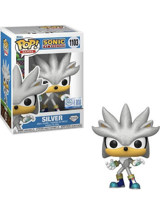 Funko Pop! Games: Sonic The Hedgehog - Silver Special Edition