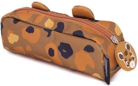Les Deglingos Junior Κασετίνα Βαρελάκι Καφέ