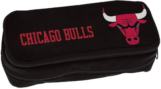 Gim Nba Bulls Black Pencil Case