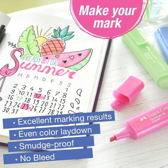 Faber-Castell Highlighters Pastel 8pcs