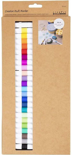 Creativ Company Markere Multi Marker 24buc
