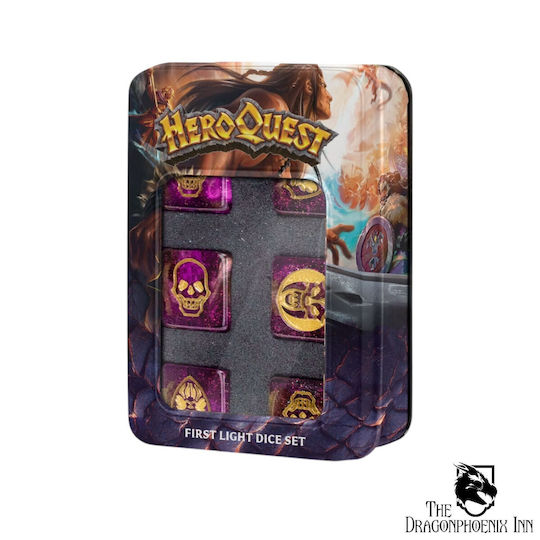 Heroquest Dice & Token Set First Light D6