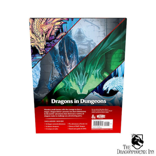 Dungeons & Dragons 5th Edition Dragon Delves An Adventure Anthology Hc