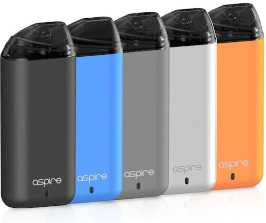 Aspire Minican Комплект капсули 2мл с Вградена Батерия 350mAh Сив