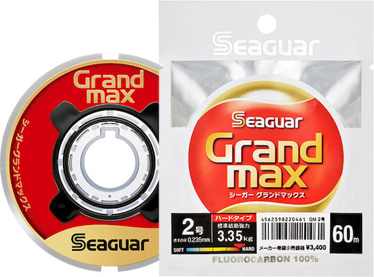Seaguar Grand Max Πετονιά Ψαρέματος Fluorocarbon 60m / 0.165mm