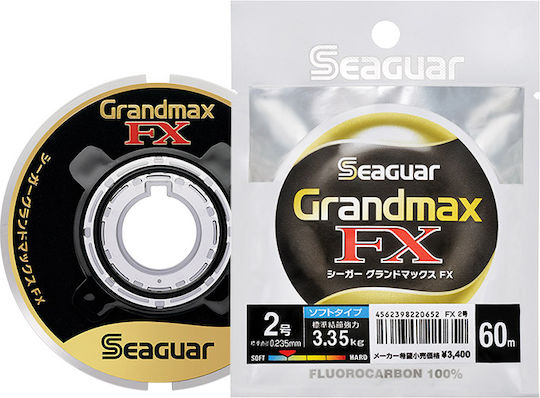 Seaguar Πετονιά Ψαρέματος Fluorocarbon 60m / 0.37mm