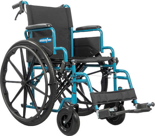 Mobiak Aegeus Rollstuhl 24" Einfacher Typ 43cm 0815003 Blau