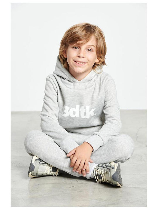 Kids Sweatpants Set Melange Grey 2pcs