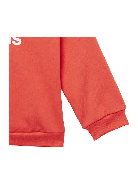 Kids Sweatpants Set Coral 2pcs I Bos Jog Ft