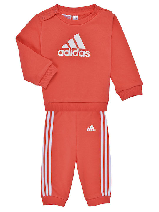 Kids Sweatpants Set Coral 2pcs I Bos Jog Ft