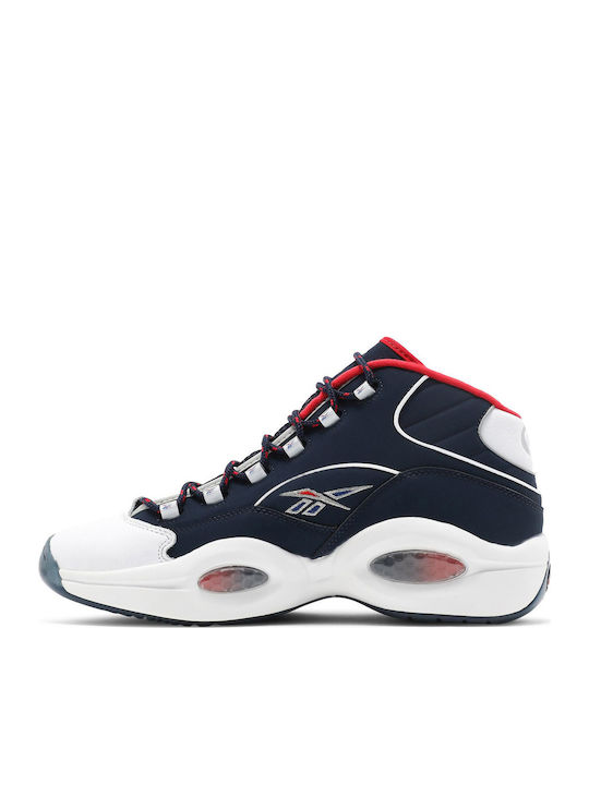 Question Mid Мъжки Чънки Маратонки Vector Navy / Cloud White / Vector Red