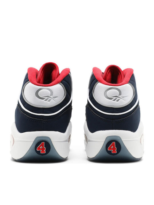 Question Mid Мъжки Чънки Маратонки Vector Navy / Cloud White / Vector Red