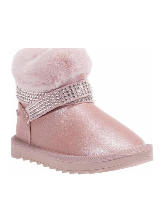 Kinderstiefeletten mit Reißverschluss Rosa