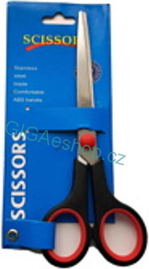 Next Scissors for Crafts 17cm with Metallic Blade Black 1pcs