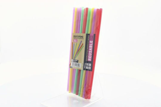 Paie Jumbo Reutilizabile 22cm 20buc Culori Asortate 1-