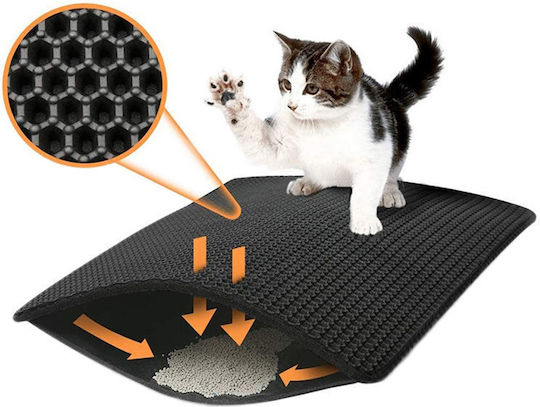 Denik Pets Black Matte Katzenklo 60x45cm 1Stück