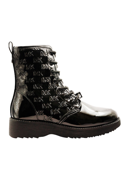 Kids Boots from Patent Leather Black