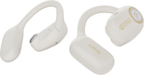 Infinix ZLoop 3 XEO2P Open Ear Bluetooth Handsfree Earphones with Charging Case White