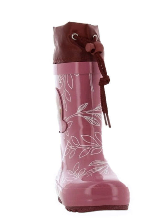 Kids Wellies Frozen Burgundy