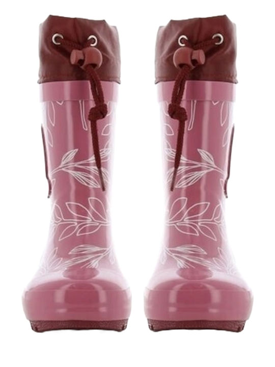 Kids Wellies Frozen Burgundy