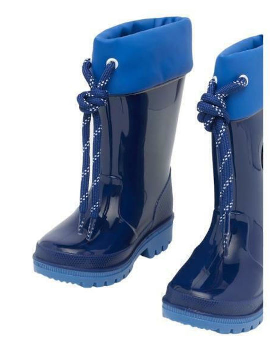 Kids Wellies Navy Blue