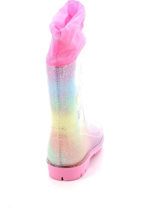Παιδικές Γαλότσες Unicorn Ροζ