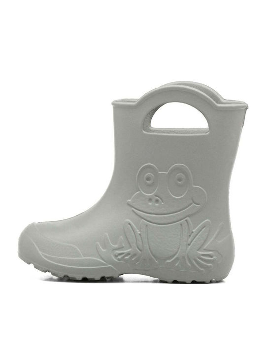 Παιδικές Γαλότσες Frog Γκρι