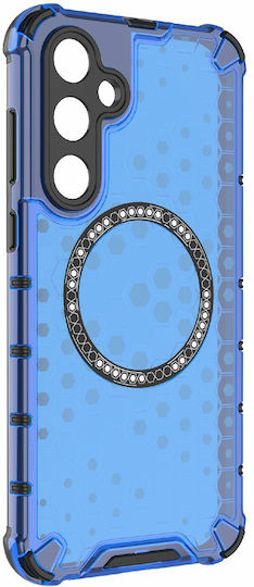 Techsuit Honeycomb Stoßstange Silikon Blau (Galaxy A26)