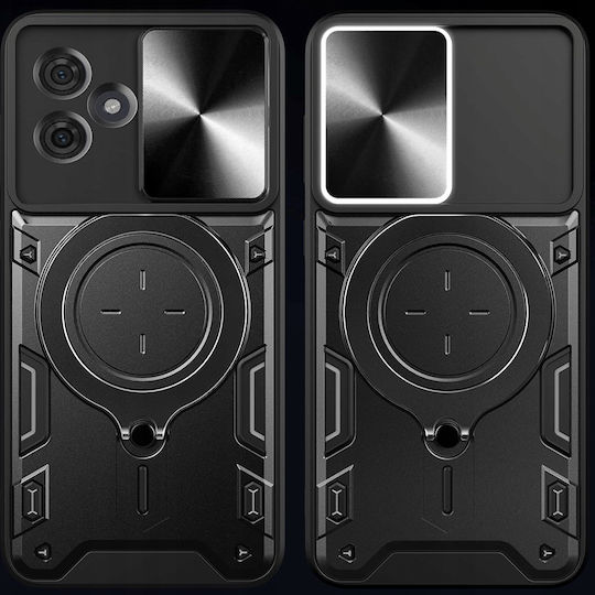 Techsuit Задна корица Силикон Черен (Motorola Moto G86)
