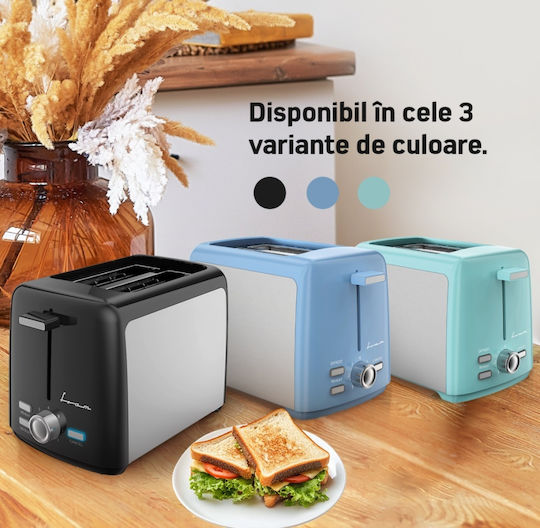 Fram Тостер Двуместен 800W Зелен