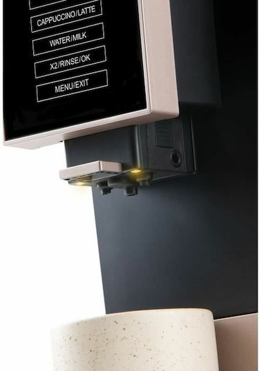 Domo Automat de Espresso 1350W Presiune 19bar pentru Cappuccino Neagră S71018789