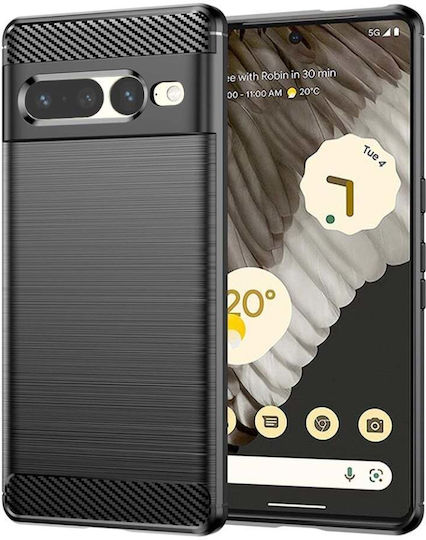 Back Cover Silicon Negru (Google Pixel 7 Pro)