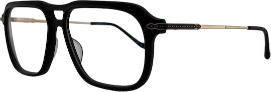 Matsuda M2062 Schwarz-bg Brillengestelle mit Rezept