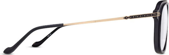 Matsuda M2062 Schwarz-bg Brillengestelle mit Rezept