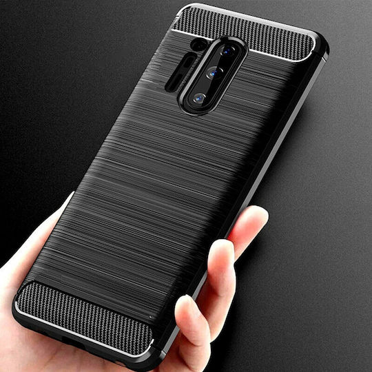 Back Cover Silicon Negru (OnePlus 8 Pro)