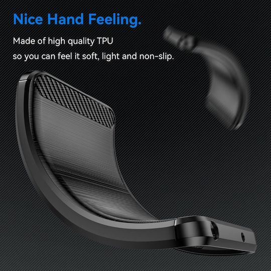 Back Cover Silicon Negru (Realme C63)