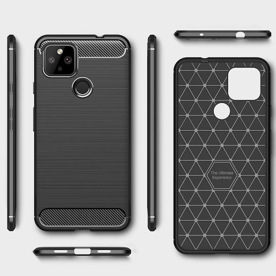 Back Cover Σιλικόνης Μαύρο (Google Pixel 4a 5G)