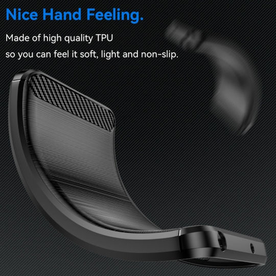 Back Cover Silicon Negru (Galaxy M35)