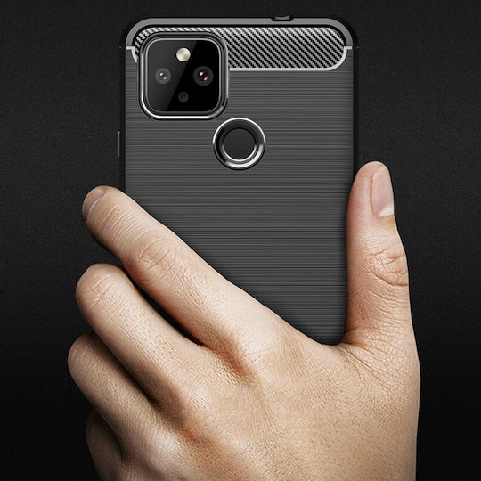 Back Cover Σιλικόνης Μαύρο (Google Pixel 4a 5G)