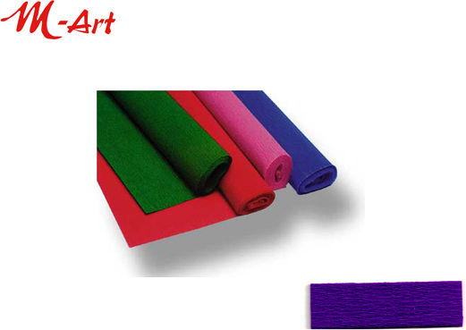 M-art Χαρτί Γκοφρέ 50x200εκ. Μωβ