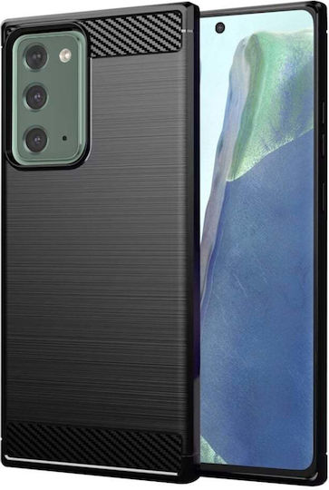 Umschlag Rückseite Silikon Schwarz (Galaxy Note 20TCL 20L / 20L+ / 20 5G / 20S)