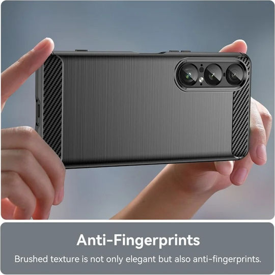 Back Cover Σιλικόνης Μαύρο (Xperia 1 VII)