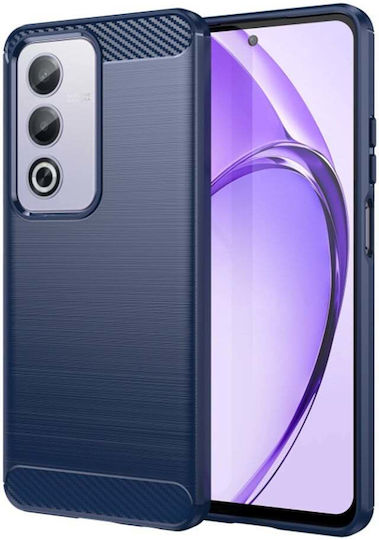 Back Cover Silicon Albastru (Oppo A80 5G)