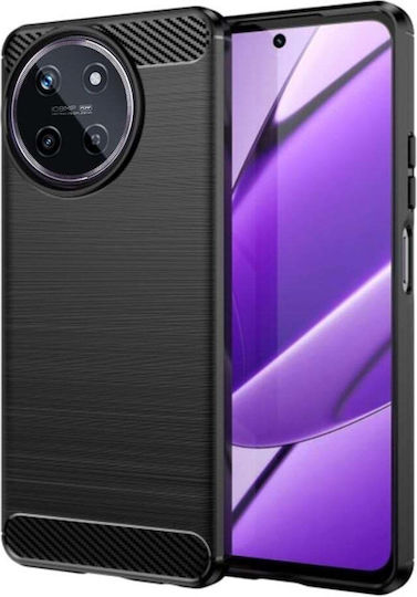 Back Cover Silicon Negru (Realme 11)