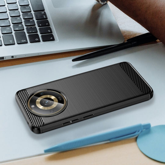 Back Cover Silicon Negru (Realme 11)