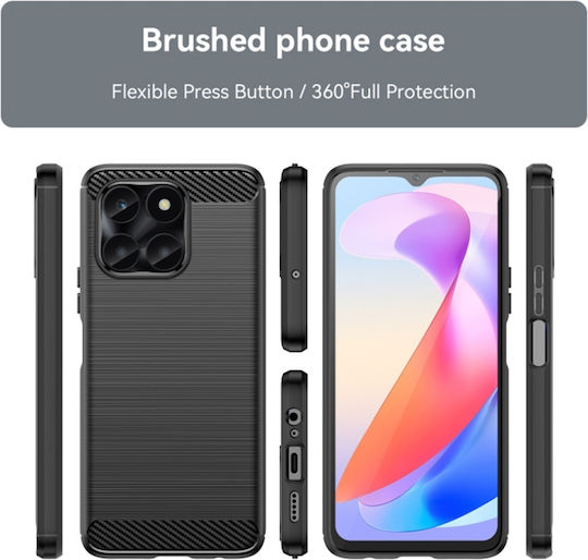 Back Cover Silicone Black (Honor X6a)