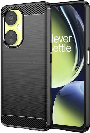 Umschlag Rückseite Silikon Schwarz (OnePlus Nord CE 3 Lite)