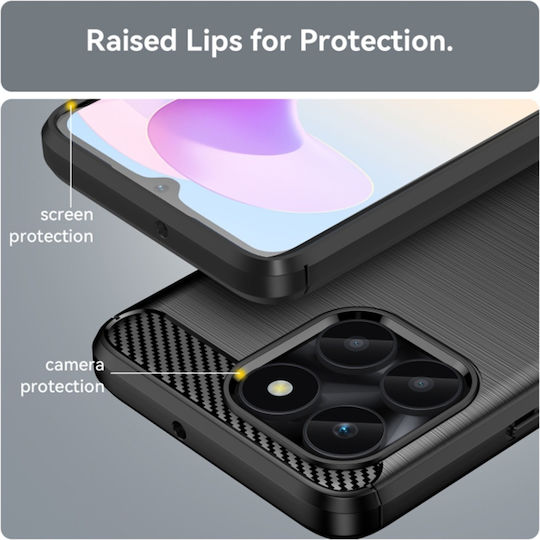 Back Cover Silicone Black (Honor X6a)